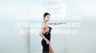 【极品抄底】超高质量机场地铁抄底惊现极品无内长腿美女 是方便借机小哥啪啪吗 (8)