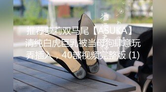 推荐萝莉双马尾【ASUKA】 清纯白虎巨乳被当母狗肆意玩弄插入，40部视频完整版 (1)