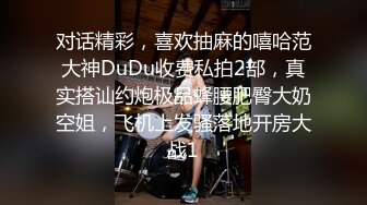 对话精彩，喜欢抽麻的嘻哈范大神DuDu收费私拍2部，真实搭讪约炮极品蜂腰肥臀大奶空姐，飞机上发骚落地开房大战1