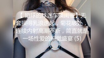 【 奶球的球迷车模闺蜜】无套操得乳浪迭起，菊花破处，连续内射高潮不断，简直就是一场性爱的视觉盛宴 (5)